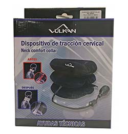 producto ortopedia esguince cervical traccion dolor cuello